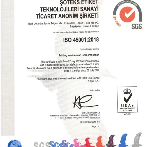 ŞOTEKS ISO 9001 2015 UKAS ISO 14001 2015 UKAS ISO 45001 UKAS (1)-3